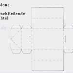 Geschenkverpackung Basteln Vorlage Erstaunlich Geschenkverpackung – Selbstschließende Schachtel