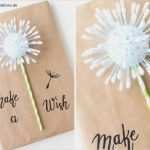 Geschenkverpackung Basteln Vorlage Genial Die 25 Besten Ideen Zu Pusteblume Auf Pinterest