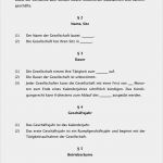 Gesellschaftsvertrag Gbr Vorlage Schön Gesellschaftsvertrag Gbr Ausführlich Muster Zum Download