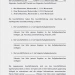Gesellschaftsvertrag Gmbh Vorlage Neu Muster Zur Erteilung Einer Prokura Als Download