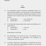 Gesellschaftsvertrag Vorlage Schönste Gesellschaftsvertrag Gbr Ausführlich Muster Zum Download