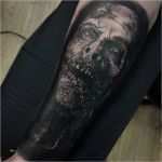 Gesicht Tattoos Vorlagen Hübsch Tattoovorlage Horror Gesicht