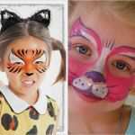 Gesichter Schminken Vorlagen Fabelhaft Die Besten 25 Kinderschminken Tiger Ideen Auf Pinterest