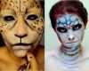 Gesichter Schminken Vorlagen Gut 99 Halloween Make Up Ideen Gesicht Und Hände Schminken