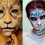 Gesichter Schminken Vorlagen Gut 99 Halloween Make Up Ideen Gesicht Und Hände Schminken