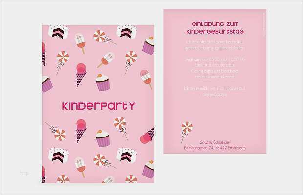 Gestaltung Geburtstagseinladung Vorlagen Luxus Einladungskarten Zum Kindergeburtstag Selbst Gestalten
