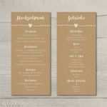 Getränkekarte Hochzeit Vorlage Word Genial Getränkekarte Vorlage Word – Kostenlos Vorlagen