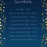 Getränkekarte Vorlage Gratis Best Of Speisekarten Und Menükarten sommerliche Getränkekarten Vorlage Von Chris