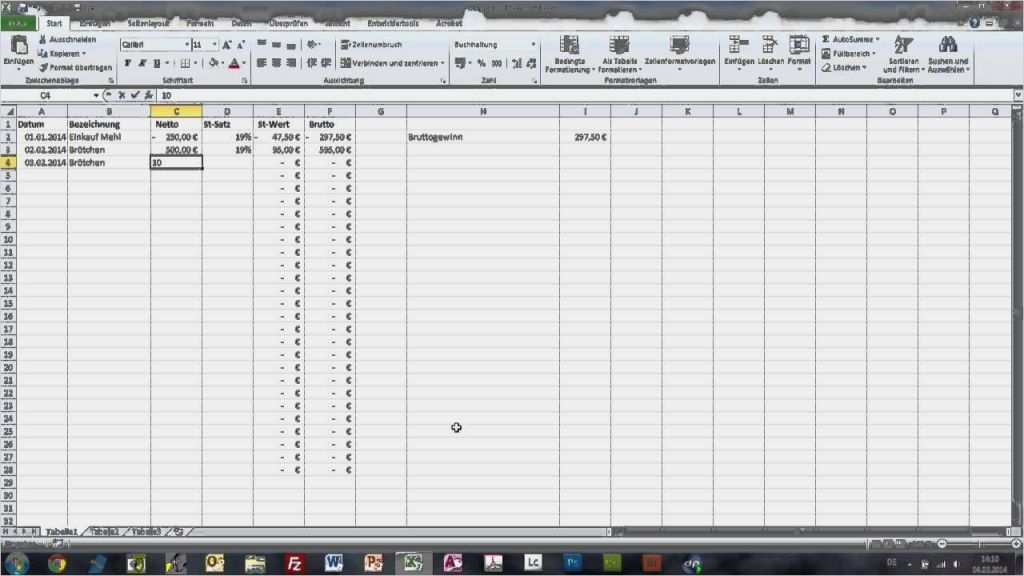 Gewinn Und Verlustrechnung Vorlage Excel Kostenlos Download Erstaunlich Vereinfachte Gewinn Und Verlustrechnung Summen Und