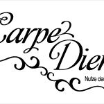 Gewinnspiel Agb Vorlage Beste Wandtattoo Verschnörkeltes Carpe Diem Klebeheld De