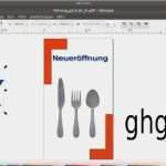 Gewinnspiel Flyer Vorlage Einzigartig Flyer Mit Inkscape Erstellen so Klappt S Pc Welt