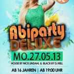 Gewinnspiel Flyer Vorlage Großartig Bilder Abiparty Deluxe Penthouse In Stuttgart 27 05 2013