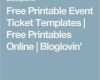 Gewinnspiel Lose Vorlage Erstaunlich Die Besten 25 Ticket Template Free Ideen Auf Pinterest