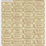 Gewürz Etiketten Vorlage Gut Gewürz Etiketten Diy Pinterest