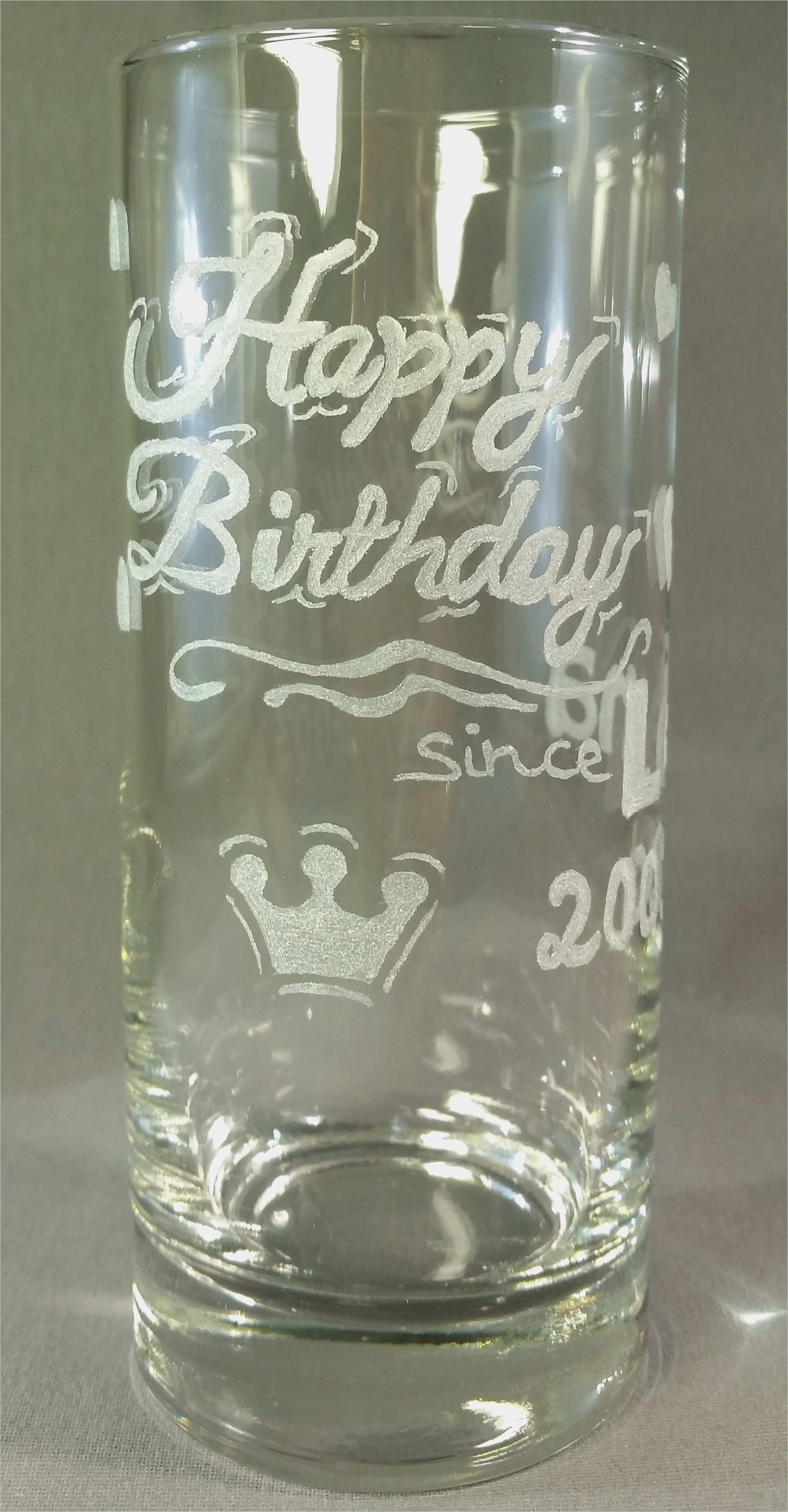 Glas Selbst Gravieren Vorlagen Genial Gravieren – Trinkglas – Geburtstagswünsche Diy Geschenke