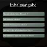 Gliederung Präsentation Vorlage Bewundernswert Alkohol