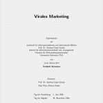 Gliederung Projektarbeit Vorlage Wunderbar Virales Marketing Diplomarbeit