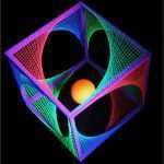 Gls Paketaufkleber Vorlage Großartig Psywork Schwarzlicht 3d Stringart Würfel &quot;violet Flower&quot; 55cm