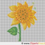 Gobelin Stickbilder Vorlagen Einzigartig Stickvorlage sonnenblume Stickbilder Vorlagen Zum Ausdrucken