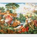 Gobelin Stickbilder Vorlagen Schönste Landpartie Gobelinstickpackung Gobelin Gobelinstickerei