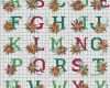 Gobelin Stickbilder Vorlagen Süß Weihnachtliches Alphabet Sticken Entdecke Zahlreiche