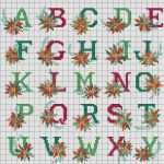 Gobelin Stickbilder Vorlagen Süß Weihnachtliches Alphabet Sticken Entdecke Zahlreiche