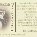 Goldene Hochzeit Einladung Vorlage Hübsch Textvorlagen Einladung Goldene Hochzeit