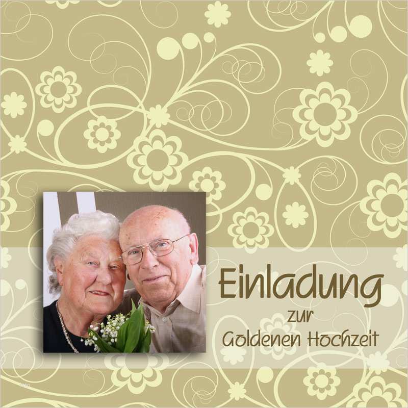 Goldene Hochzeit Zeitung Vorlagen Kostenlos Einzigartig Einladung & Einladungskarten Goldene ...