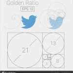 Goldener Schnitt Vorlage Erstaunlich Goldener Schnitt Vorlage Logo Vektor Illustration