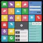 Google Webdesigner Vorlagen Erstaunlich Wohnung Web Design Elemente Schaltflächen Symbole