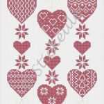 Gottesdienst Weihnachten Vorlagen Hübsch Die Besten 25 Kreuzstich Herzen Ideen Auf Pinterest