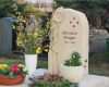 Grabstein Vorlage Best Of Urnengrab Gestaltung Grabstein Mit sonnenblume