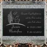 Grabstein Vorlage Wunderbar Grabstein Gedenkstein Grabplatte Gravur Engel 003 Mit