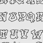 Graffiti Alphabet Vorlagen Fabelhaft Graffiti Vorlagen Superbbondfo