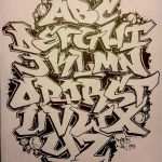 Graffiti Alphabet Vorlagen Fabelhaft Sick Graffiti Alphabet Graffiti Art Banksy