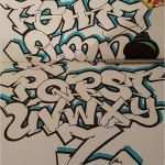 Graffiti Alphabet Vorlagen Schön Die Besten 20 Graffiti Buchstaben Ideen Auf Pinterest