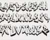 Graffiti Schrift Vorlagen Schönste Graffiti Buchstaben In 3d