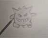 Graffiti Vorlagen Für Anfänger Cool Pokemon Gengar Zeichnen Malen Für Anfänger