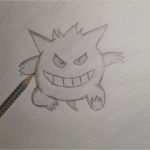 Graffiti Vorlagen Für Anfänger Cool Pokemon Gengar Zeichnen Malen Für Anfänger