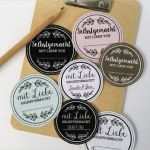 Gratis Etiketten Vorlagen Genial Mit Liebe Selbstgemacht Etiketten Für Gastgeschenke