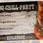 Grill Einladung Vorlagen Erstaunlich Einladung Bbq Grillfest Selbst Ausdrucken Pdf