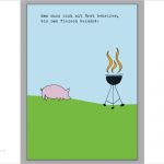 Grill Einladung Vorlagen Süß Einladungskarte Zum Grillen Mit Schwein Grusskarten