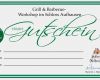 Grill Gutschein Vorlage Bewundernswert form Page Grillworkshop