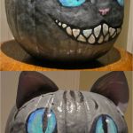 Grinsekatze Kürbis Vorlage Fabelhaft Schaurige Grinsekatze Schnitzvorlagen Für Kürbisse Und