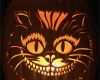 Grinsekatze Kürbis Vorlage Inspiration Cheshire Cat Pumpkin