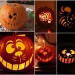 Grinsekatze Vorlage Kürbis Gut Schaurige Grinsekatze Schnitzvorlagen Für Kürbisse Und