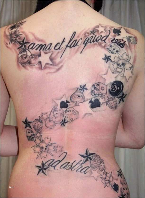 Großer Stern Vorlage Schönste Tattoo Schrift Würfel Sterne Rücken