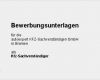 Gutachten Vorlage Angenehm Bewerbung Technischer Sachverständiger Kfz Bereich