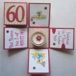 Gutschein 40 Geburtstag Vorlage Schön Diamantin´s Hobbywelt Explosionsbox Zum 60 Geburtstag