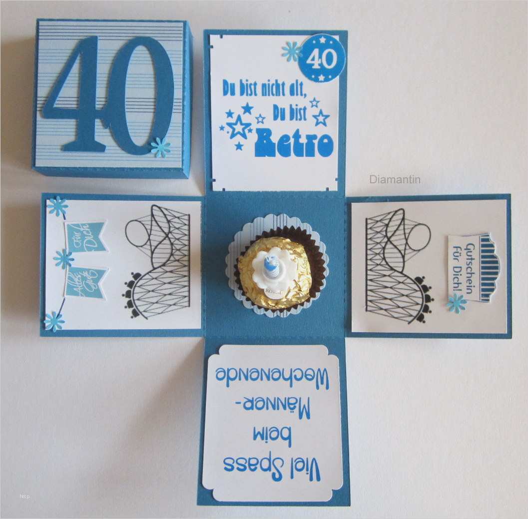 Gutschein 40 Geburtstag Vorlage Schönste Diamantin´s Hobbywelt Geburtstagsset Zum 40 Geburtstag